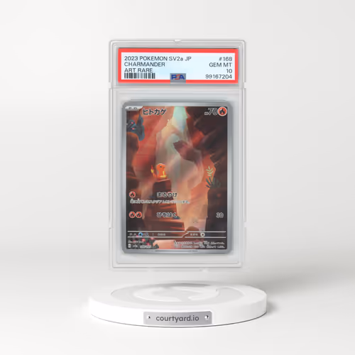 2023 Pokémon Sv2a-Pokemon 151 #168 Charmander - Art Rare (PSA 10 GEM MINT)