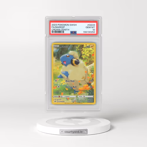 2023 Pokémon Sword and Shield Crown Zenith #GG34 Mareep - Full Art (PSA 10 GEM MINT)
