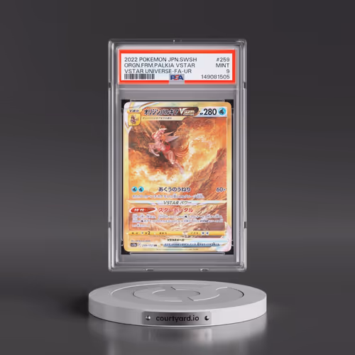2022 Pokémon Sword & Shield Vstar Universe #259 Origin Forme Palkia Vstar - Full Art Ultra Rare (PSA