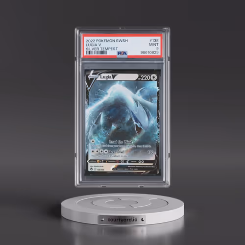 2022 Pokémon Sword & Shield Silver Tempest #138 Lugia V - Holo (PSA 9 MINT)