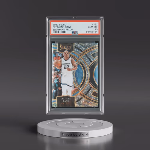 2023 Panini Select #162 Desmond Bane - Elephant Prizm (PSA 10 GEM MINT)