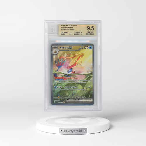 2024 Surging Sparks - SSP EN #237 Milotic ex - Special Illustration Rare (BGS 9.5 GEM MINT)