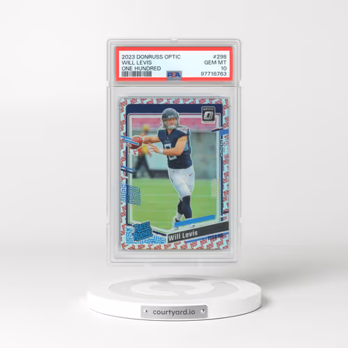 2023 Panini Donruss Optic #298 Will Levis - One Hundred (PSA 10 GEM MINT)