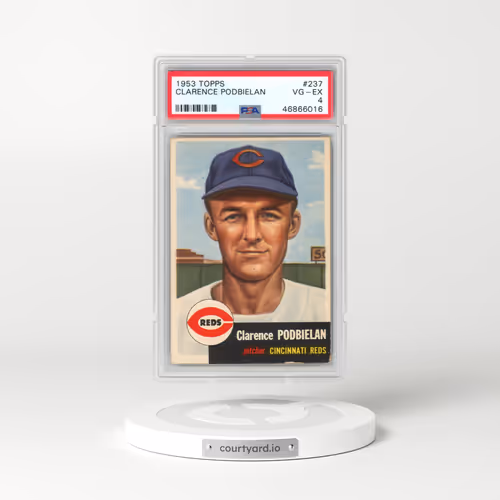 1953 Topps #237 Clarence Podbielan (PSA 4 VG-EX)