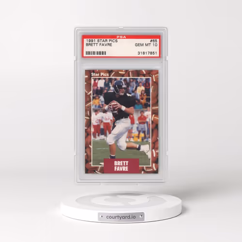 1991 Star Pics #65 Brett Favre (PSA 10 GEM MINT)