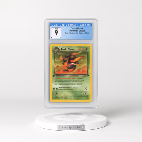 2000 Team Rocket #36/82 Dark Gloom - 1st Edition 1st Edition (CGC 9 MINT)