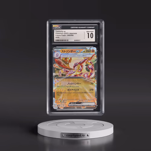 2023 Future Flash #040/066 Toxtricity ex - Holo (CGC 10 GEM MINT)