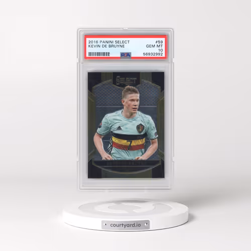 2016 Panini Select #59 Kevin de Bruyne (PSA 10 GEM MINT)