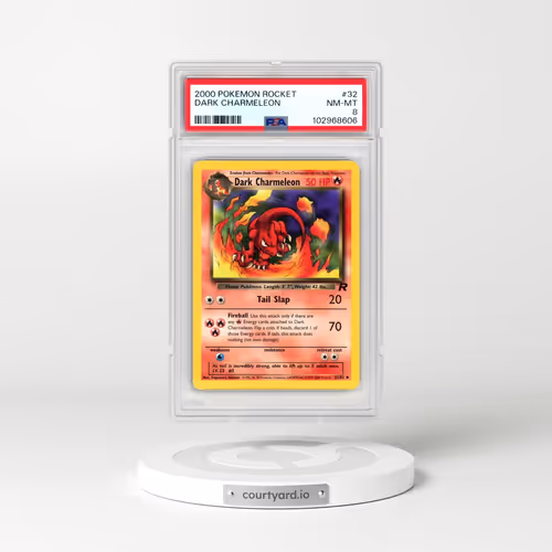 2000 Pokémon Rocket #32 Dark Charmeleon (PSA 8 NM-MT)