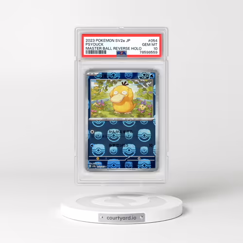 2023 Pokémon Sv2a-Pokemon 151 #054 Psyduck - Reverse Holo Master Ball (PSA 10 GEM MINT)