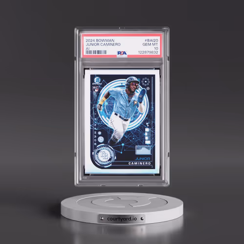 2024 Bowman Bowman AI #BAI20 Junior Caminero (PSA 10 GEM MINT)