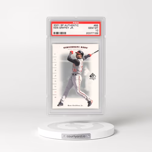 2001 SP Authentic #85 Ken Griffey Jr (PSA 10 GEM MINT)