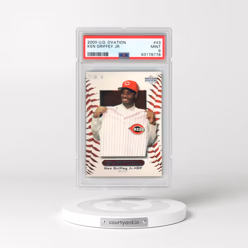 2000 Upper Deck Ovation #43 Ken Griffey Jr (PSA 9 MINT)