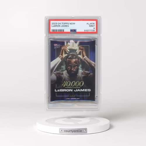 2023 Topps Now #LJ40K LeBron James (PSA 9 MINT)