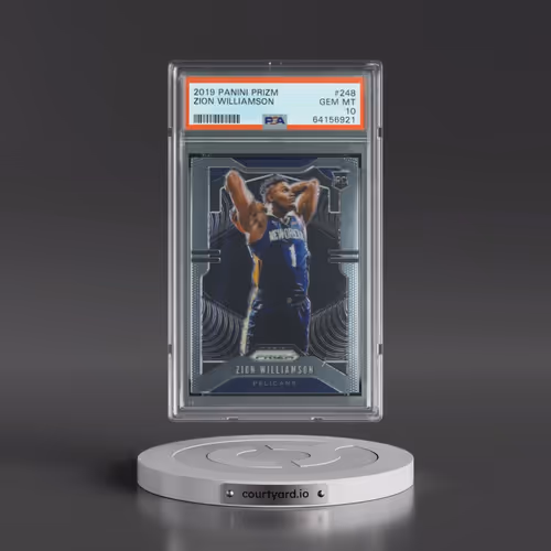 2019 Panini Prizm #248 Zion Williamson (PSA 10 GEM MINT)