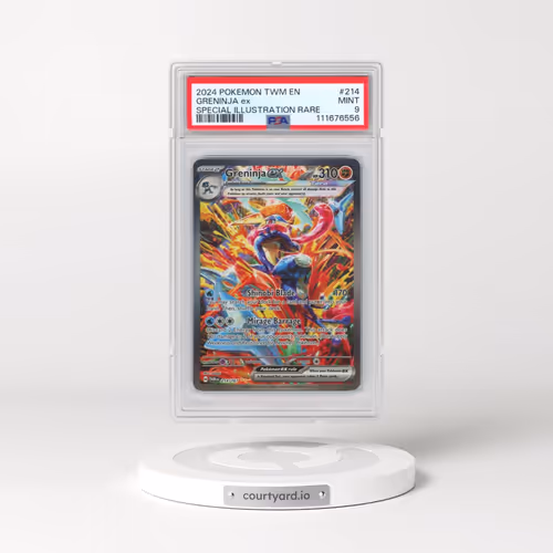 2024 Pokémon Twm EN-Twilight Masquerade #214 Greninja EX - Holo Special Illustration Rare (PSA 9 MIN