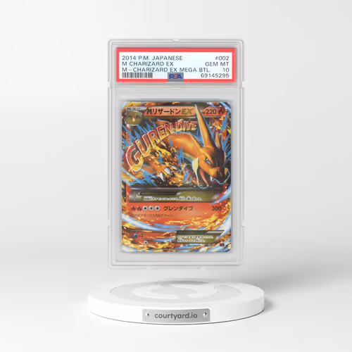 2014 Pokémon M Charizard EX Mega Battle #002 M Charizard EX - Holo (PSA 10 GEM MINT)