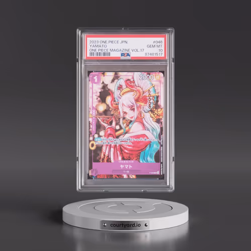 2023 One Piece Japanese Promos #046 Yamato - One Piece Magazine Vol.17 (PSA 10 GEM MINT)