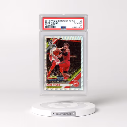 2019 Panini Donruss Optic #2 Trae Young - Fanatics (PSA 10 GEM MINT)