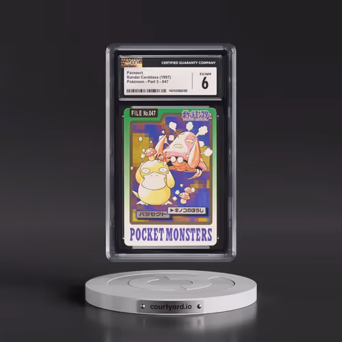 1997 (Pocket Monsters on Bottom) Part 3 #047 Parasect (CGC 6 EX-NM)