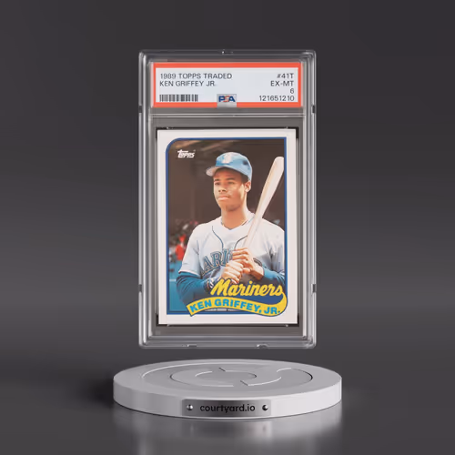 1989 Topps Traded #41T Ken Griffey Jr (PSA 6 EX-MT)