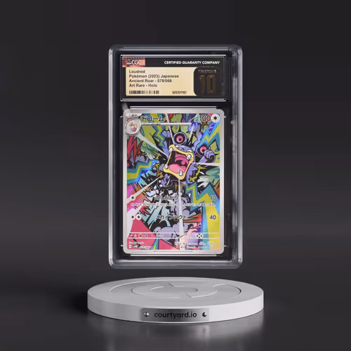 2023 Pokémon Sv4k-Ancient Roar #078 Loudred - Art Rare (CGC 10 PRISTINE)