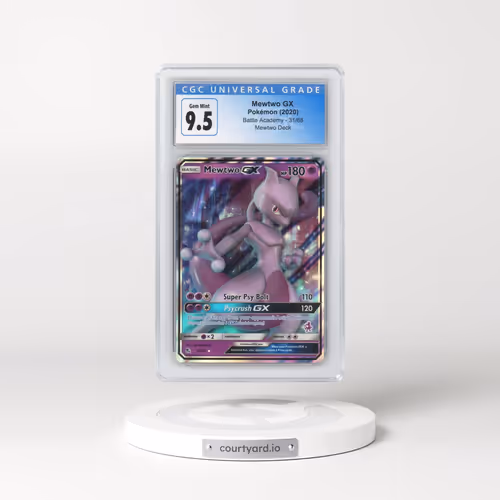 2020 Battle Academy #31/68 Mewtwo GX - Mewtwo Deck (Holo) (CGC 10 GEM MINT)