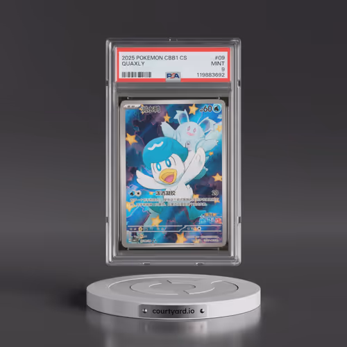 2025 Pokémon Simplified CBB1 C-Gem Pack Vol 1 #09 Quaxly (PSA 9 MINT)