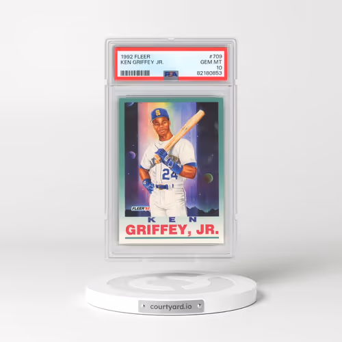 1992 Fleer #709 Ken Griffey Jr (PSA 10 GEM MINT)