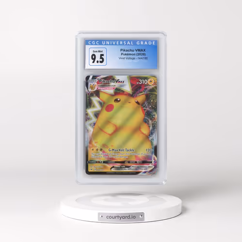 2020 Vivid Voltage #044/185 Pikachu VMAX - Holo (CGC 10 GEM MINT)