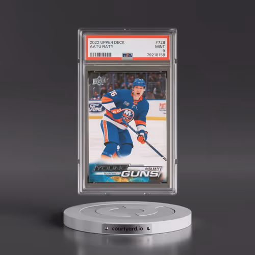 2022 Upper Deck #728 Aatu Raty (PSA 9 MINT)