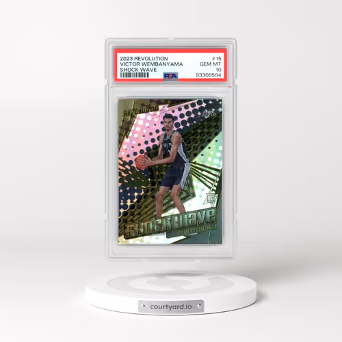 2023 Panini Revolution Shock Wave #15 Victor Wembanyama (PSA 10 GEM MINT)