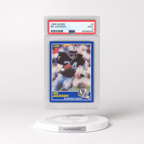 1989 Score #2 Bo Jackson (PSA 9 MINT)