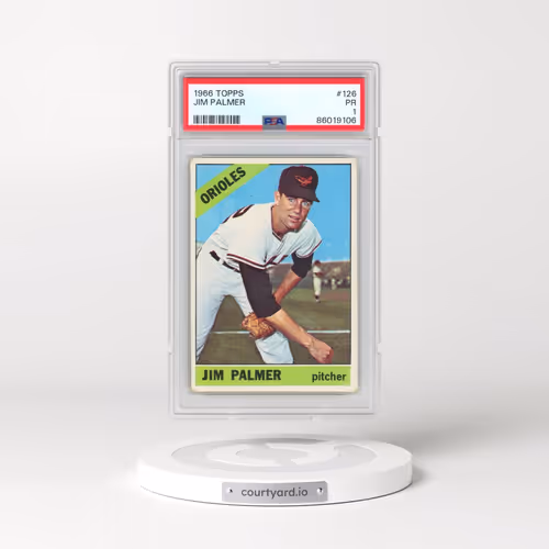 1966 Topps #126 Jim Palmer (PSA 1 PR)