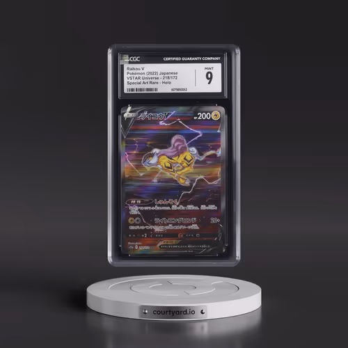 2022 VSTAR Universe #218/172 Raikou V - Special Art Rare Holo (CGC 9 MINT)