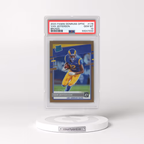 2020 Panini Donruss Optic #176 Van Jefferson - Bronze (PSA 10 GEM MINT)