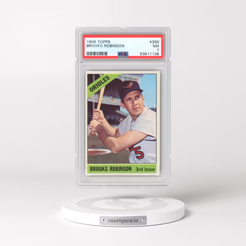 1966 Topps #390 Brooks Robinson (PSA 7 NM)