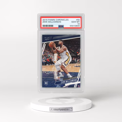 2019 Panini Chronicles #60 Zion Williamson (PSA 10 GEM MINT)