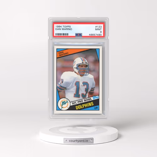 1984 Topps #123 Dan Marino (PSA 9 MINT)