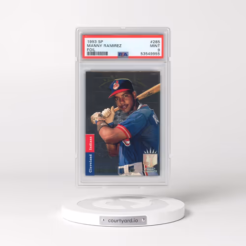1993 SP #285 Manny Ramirez - Foil (PSA 9 MINT)