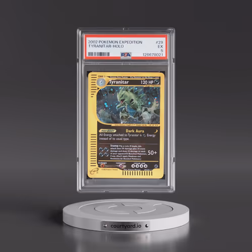 2002 Pokémon Expedition #29 Tyranitar - Holo (PSA 5 EX)