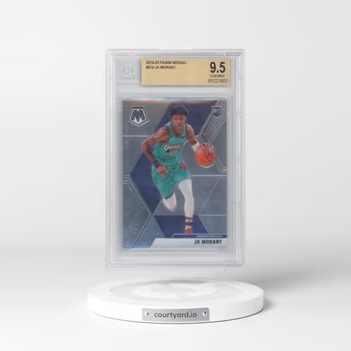 2019 Panini Mosaic #219 Ja Morant (BGS 9.5 GEM MINT)