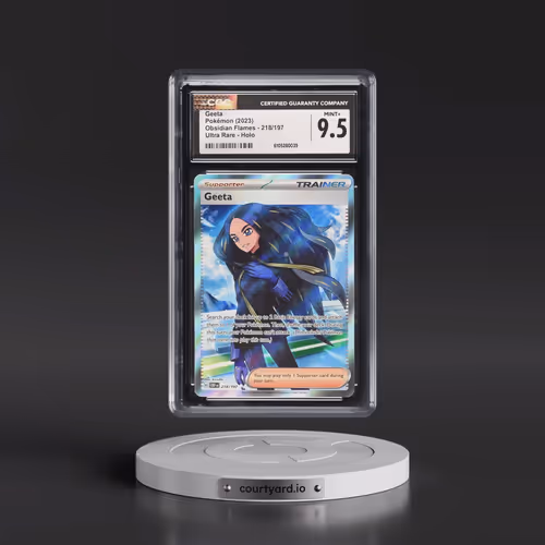 2023 Obsidian Flames - OBF EN #218/197 Geeta - Ultra Rare Holo (CGC 9.5 MINT+)