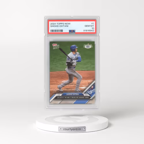 2024 Topps Now #1 Shohei Ohtani (PSA 10 GEM MINT)
