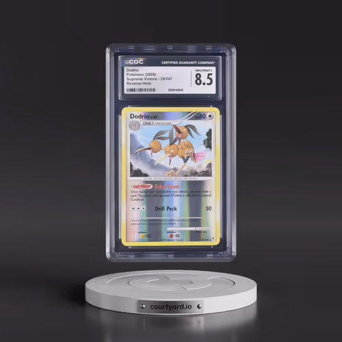 2009 Supreme Victors #25/147 Dodrio - Reverse Holo (CGC 8.5 NM-MT+)