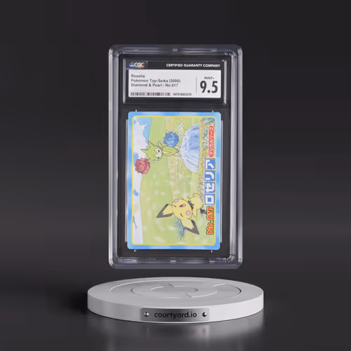 2006 Diamond & Pearl (Blue Border) #017 Roselia (CGC 9.5 MINT+)