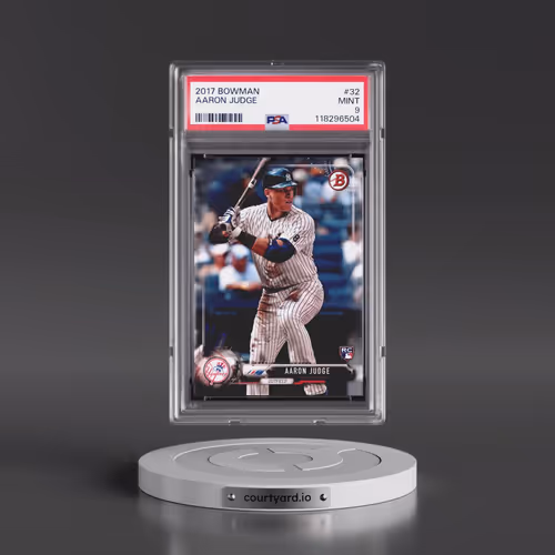 2017 Bowman #32 Aaron Judge (PSA 9 MINT)