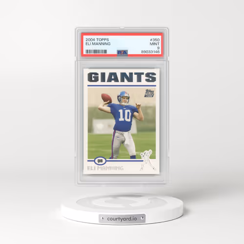 2004 Topps #350 Eli Manning (PSA 9 MINT)