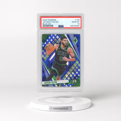 2023 Panini Phoenix #145 Jayson Tatum - Blue Ice (PSA 10 GEM MINT)