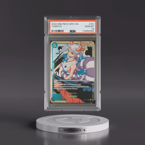 2022 One Piece Romance Dawn #121 Yamato (PSA 10 GEM MINT)